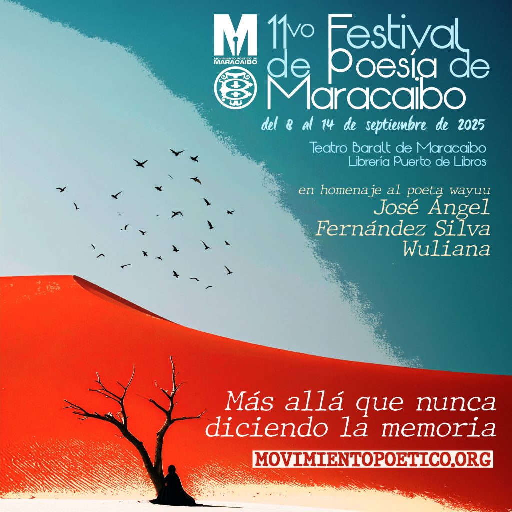 11mo Festival de Poesía de Maracaibo: programación completa, libros y poetas internacionales