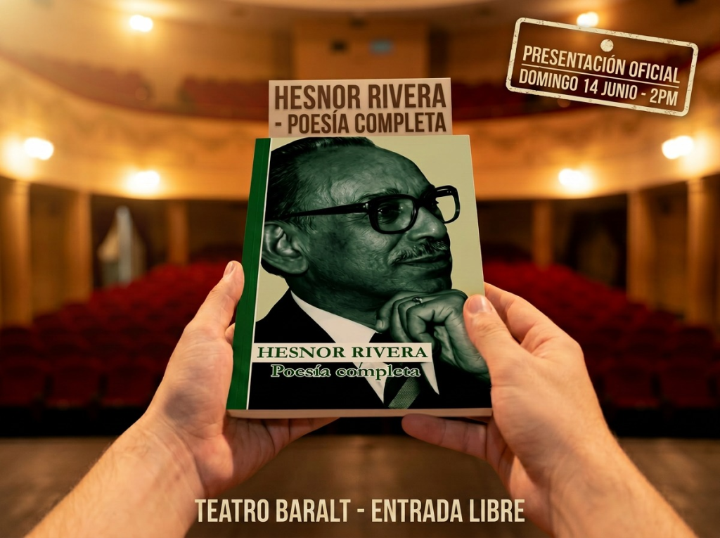 «Poesía Completa de Hesnor Rivera» se presenta en el Teatro Baralt: La obra que rescata la voz del último apocalíptico